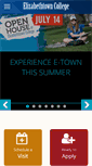 Mobile Screenshot of etown.edu